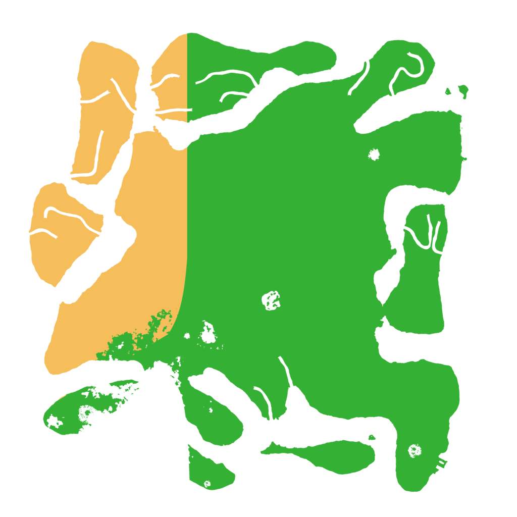 Biome Rust Map: Procedural Map, Size: 4000, Seed: 722016