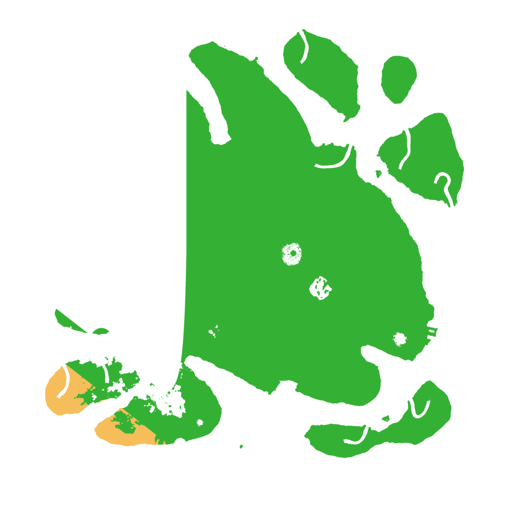 Biome Rust Map: Procedural Map, Size: 3550, Seed: 317577