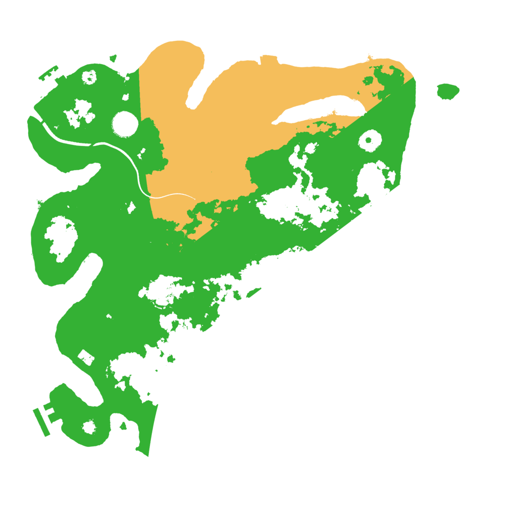 Biome Rust Map: Procedural Map, Size: 3550, Seed: 926048