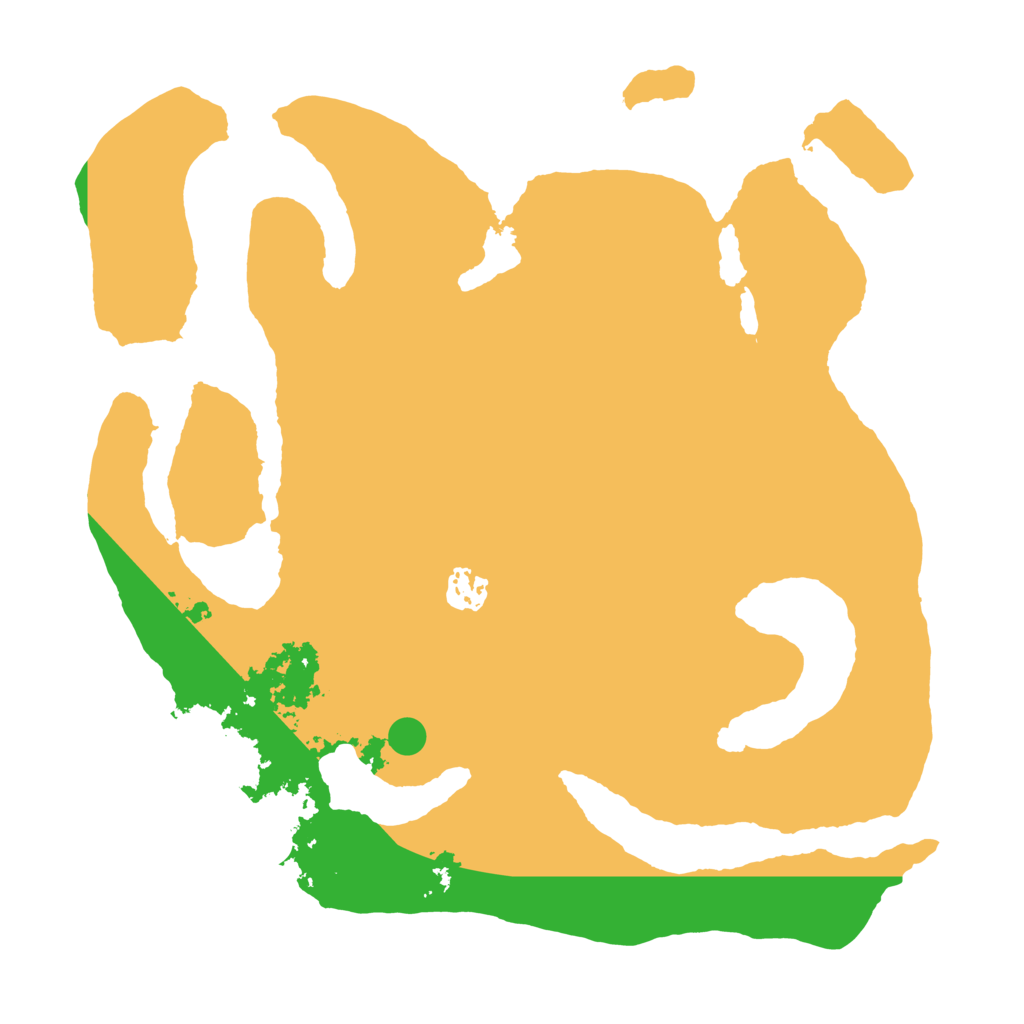 Biome Rust Map: Barren, Size: 3550, Seed: 818912