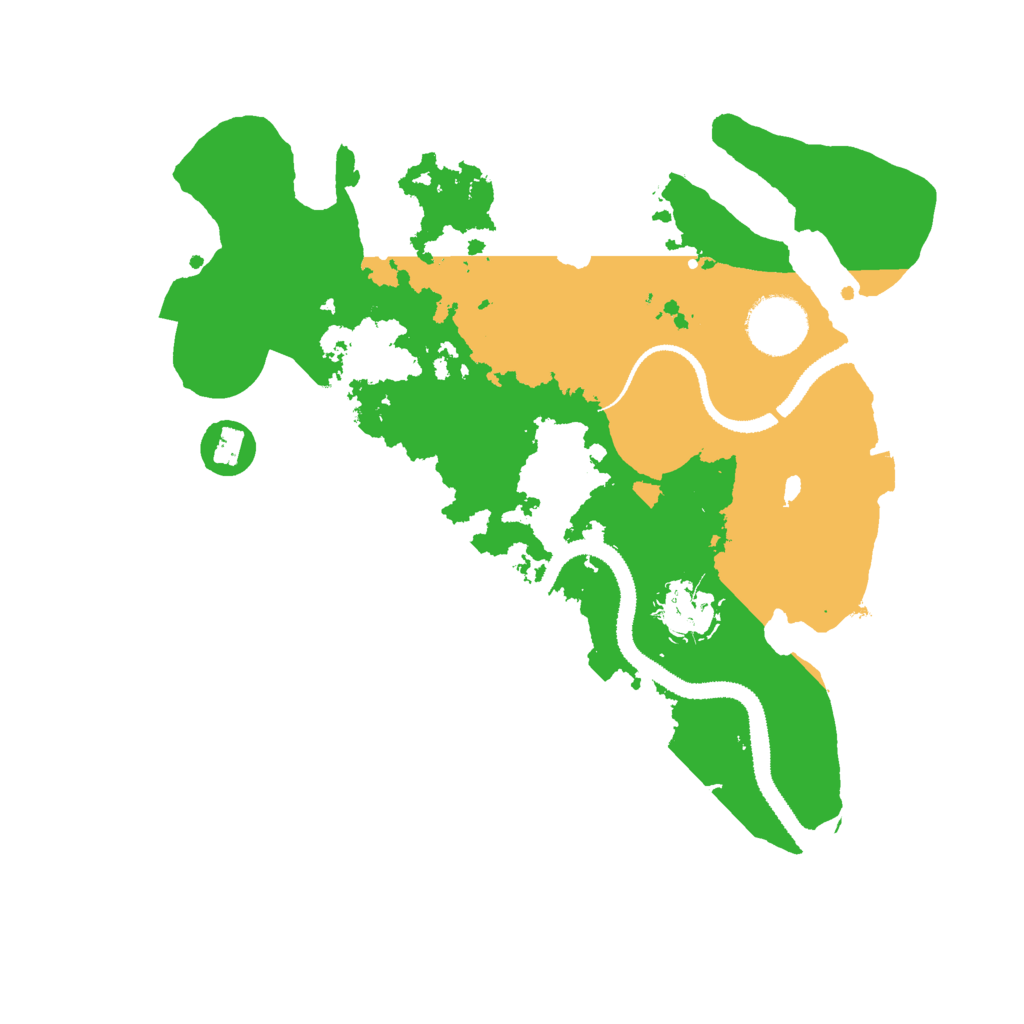 Biome Rust Map: Procedural Map, Size: 3000, Seed: 1605683647