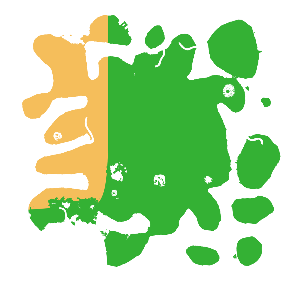 Biome Rust Map: Procedural Map, Size: 3550, Seed: 201376