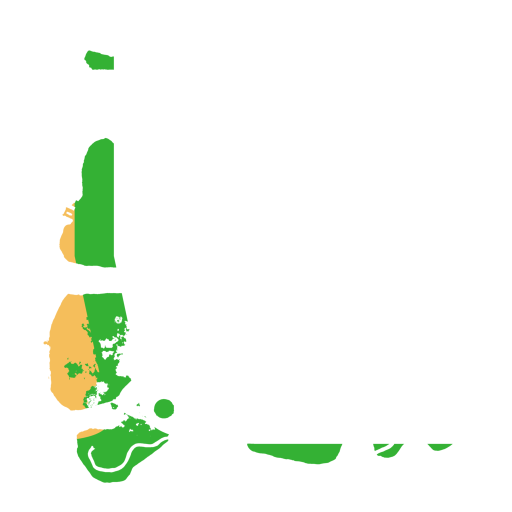 Biome Rust Map: Procedural Map, Size: 3500, Seed: 1895671707