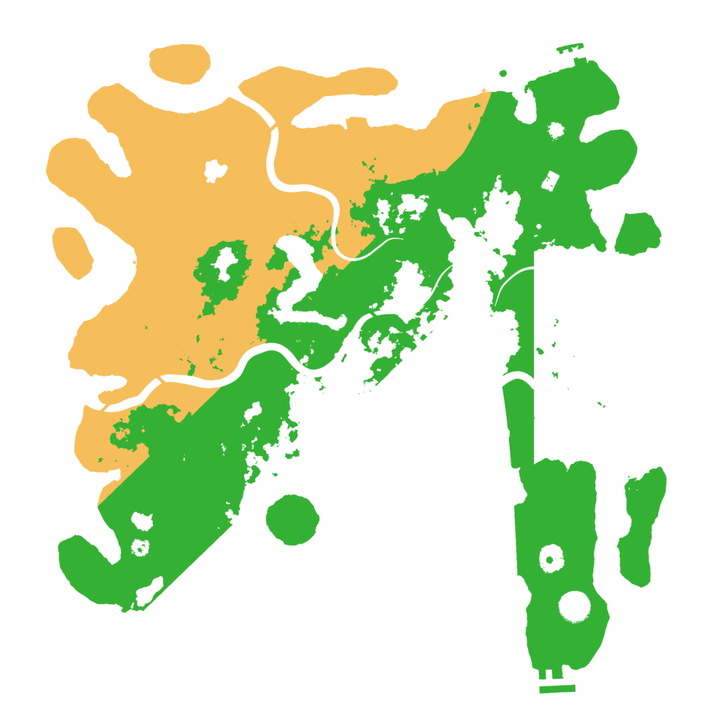 Biome Rust Map: Procedural Map, Size: 4000, Seed: 787446