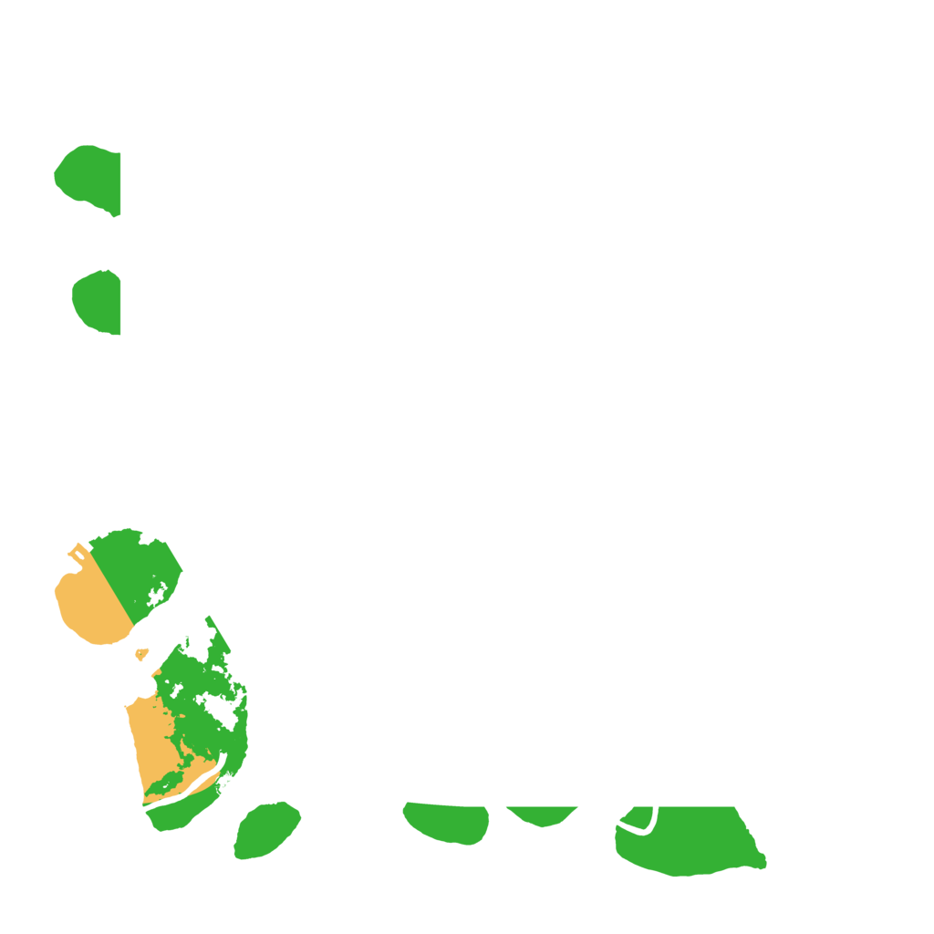 Biome Rust Map: Procedural Map, Size: 3550, Seed: 992628