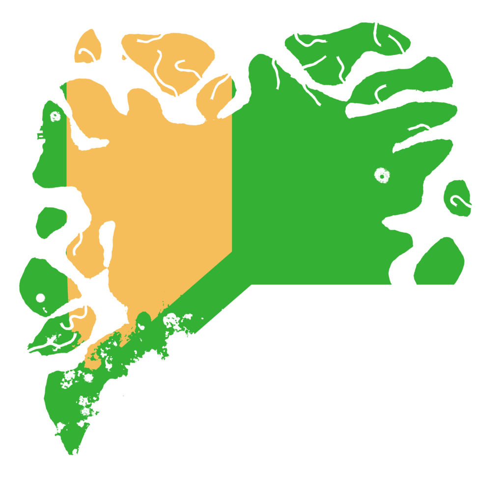 Biome Rust Map: Procedural Map, Size: 5000, Seed: 1496373423