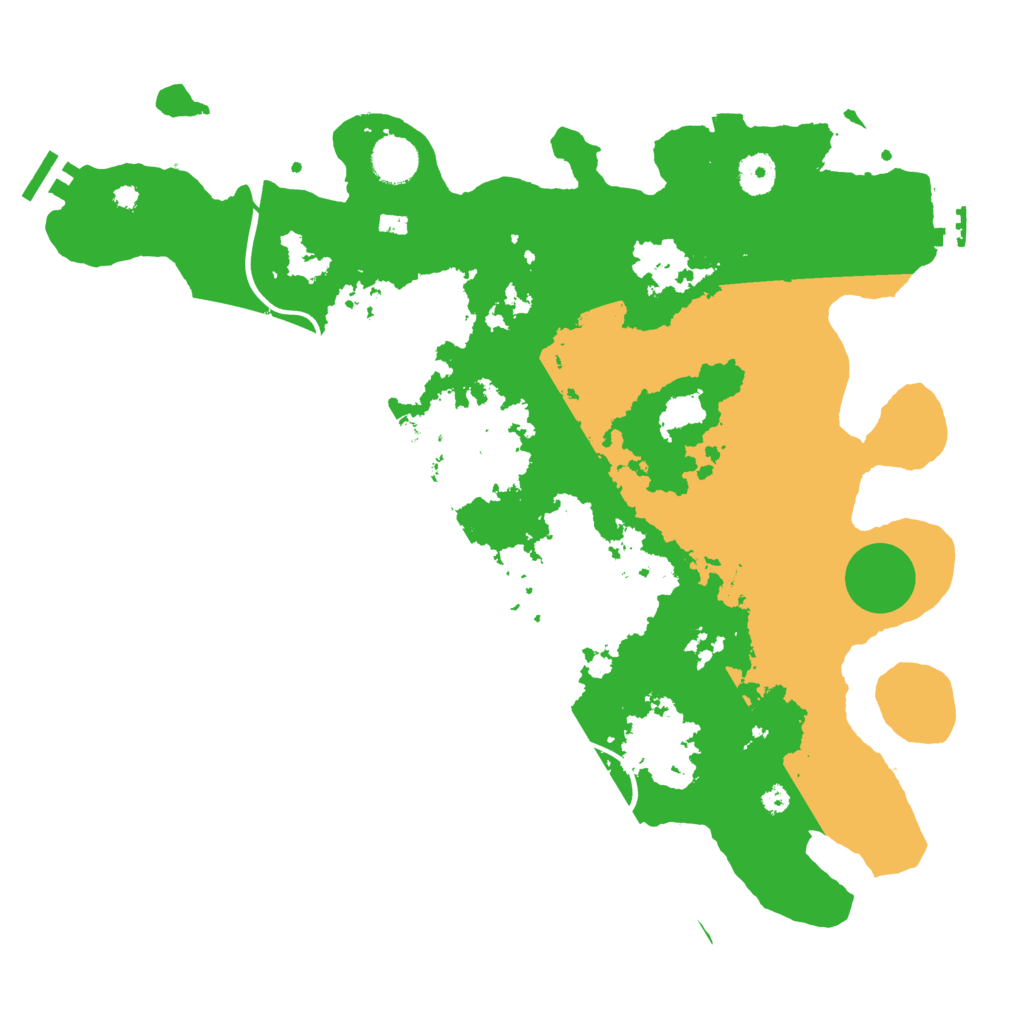 Biome Rust Map: Procedural Map, Size: 3850, Seed: 2072711958