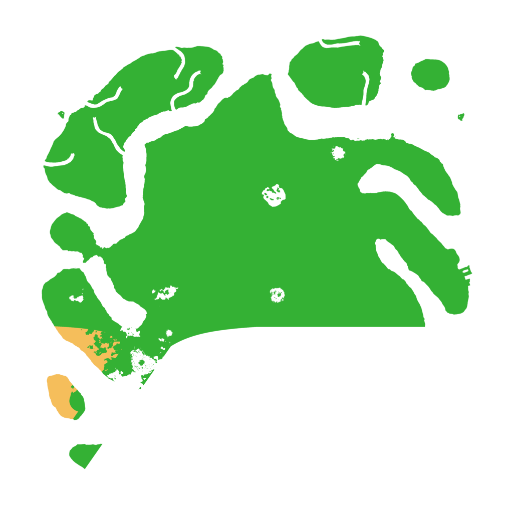 Biome Rust Map: Procedural Map, Size: 3550, Seed: 622265