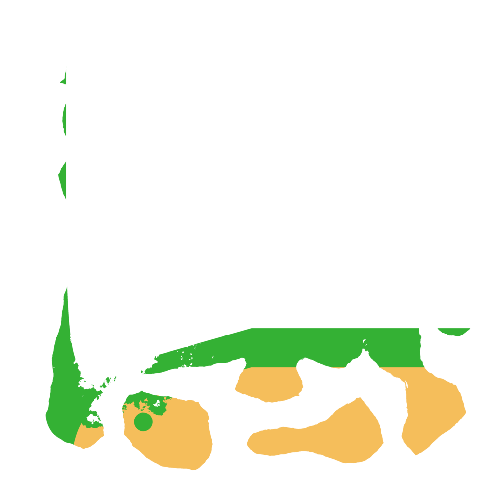 Biome Rust Map: Barren, Size: 3550, Seed: 119926