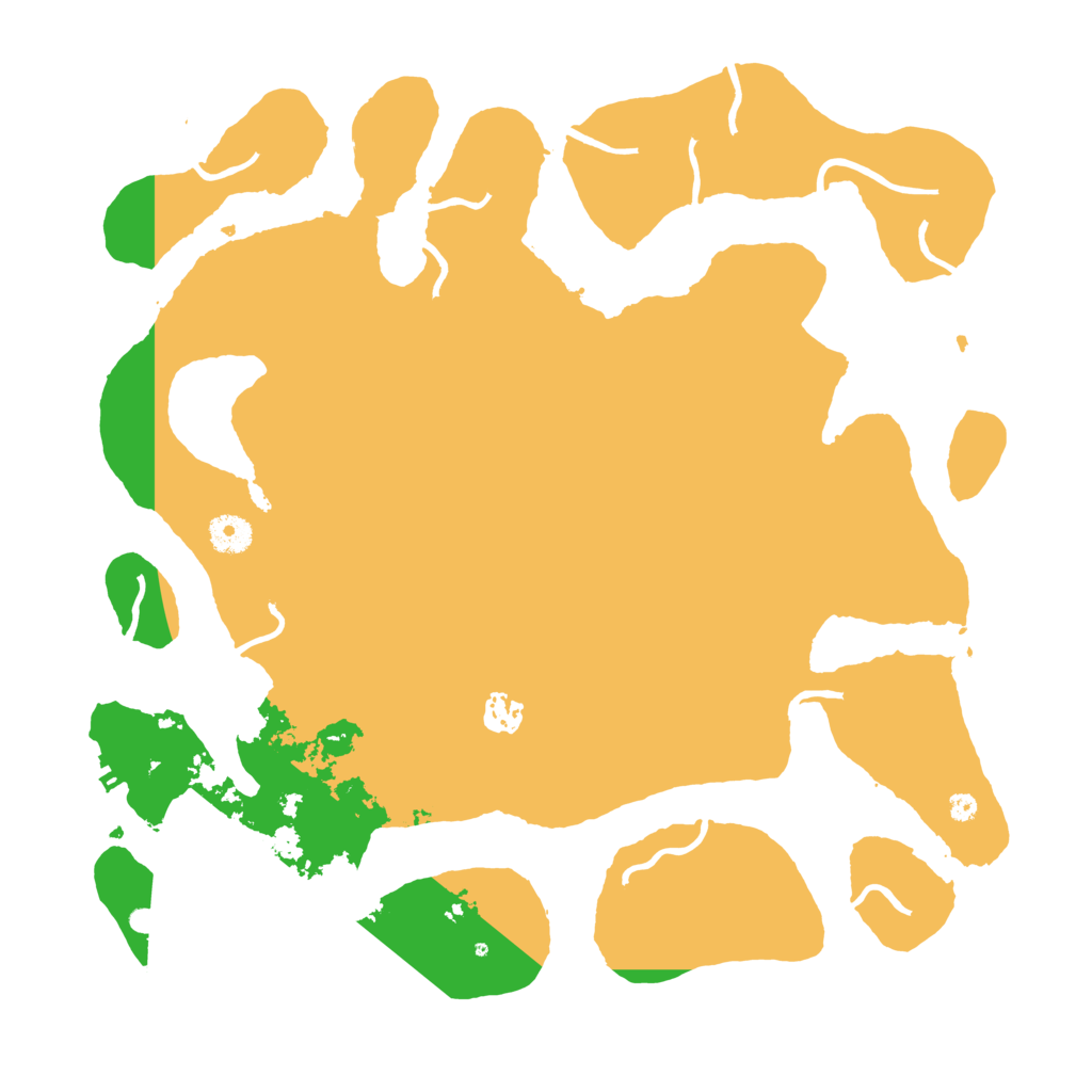 Biome Rust Map: Procedural Map, Size: 4000, Seed: 129507