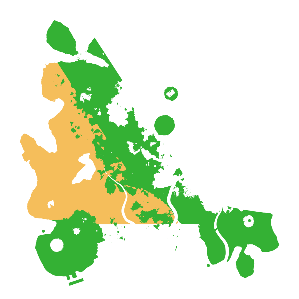 Biome Rust Map: Procedural Map, Size: 4000, Seed: 886751
