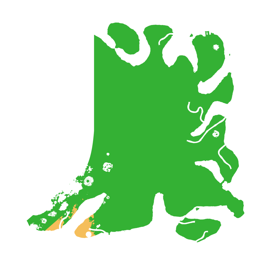 Biome Rust Map: Procedural Map, Size: 4000, Seed: 1818