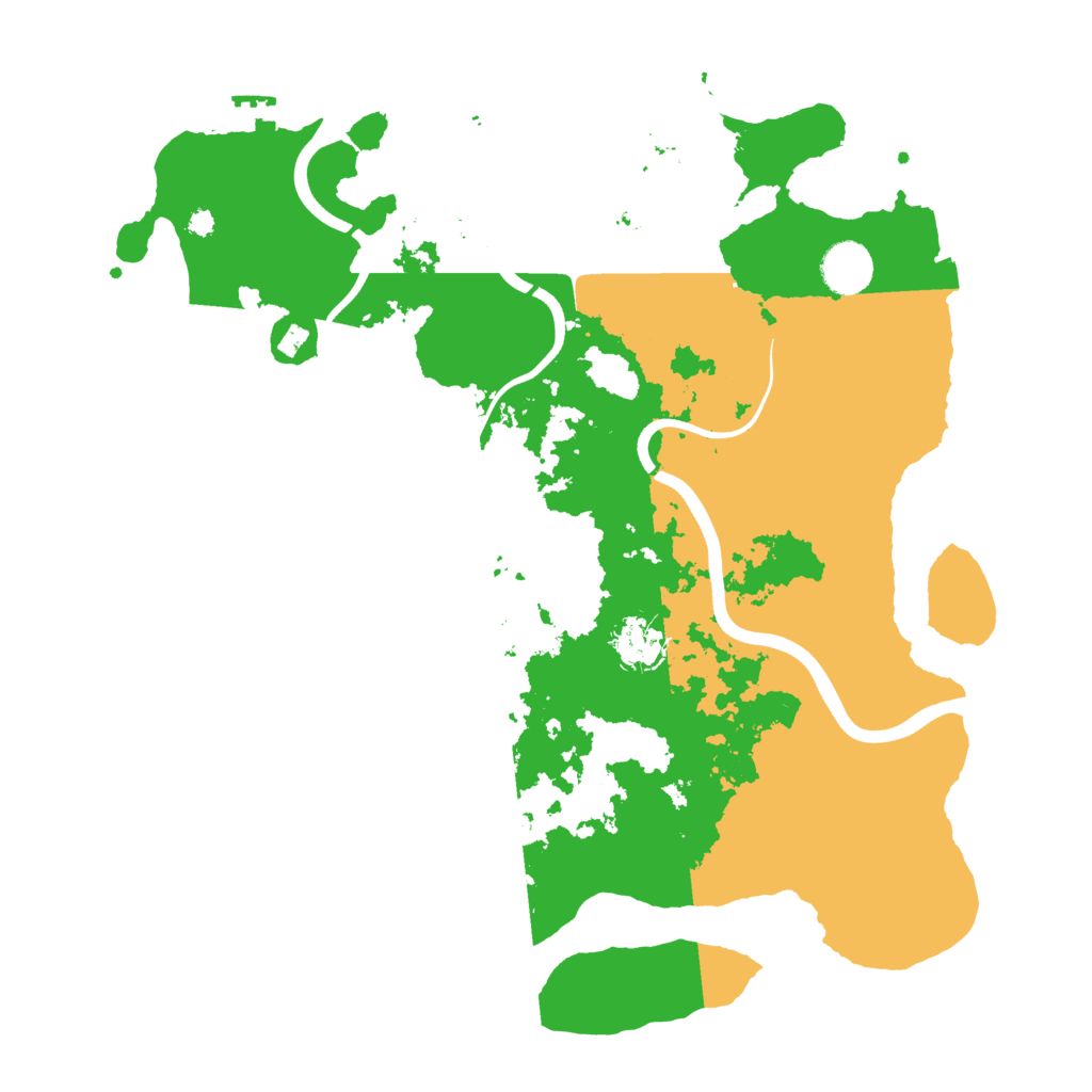 Biome Rust Map: Procedural Map, Size: 3750, Seed: 5105826