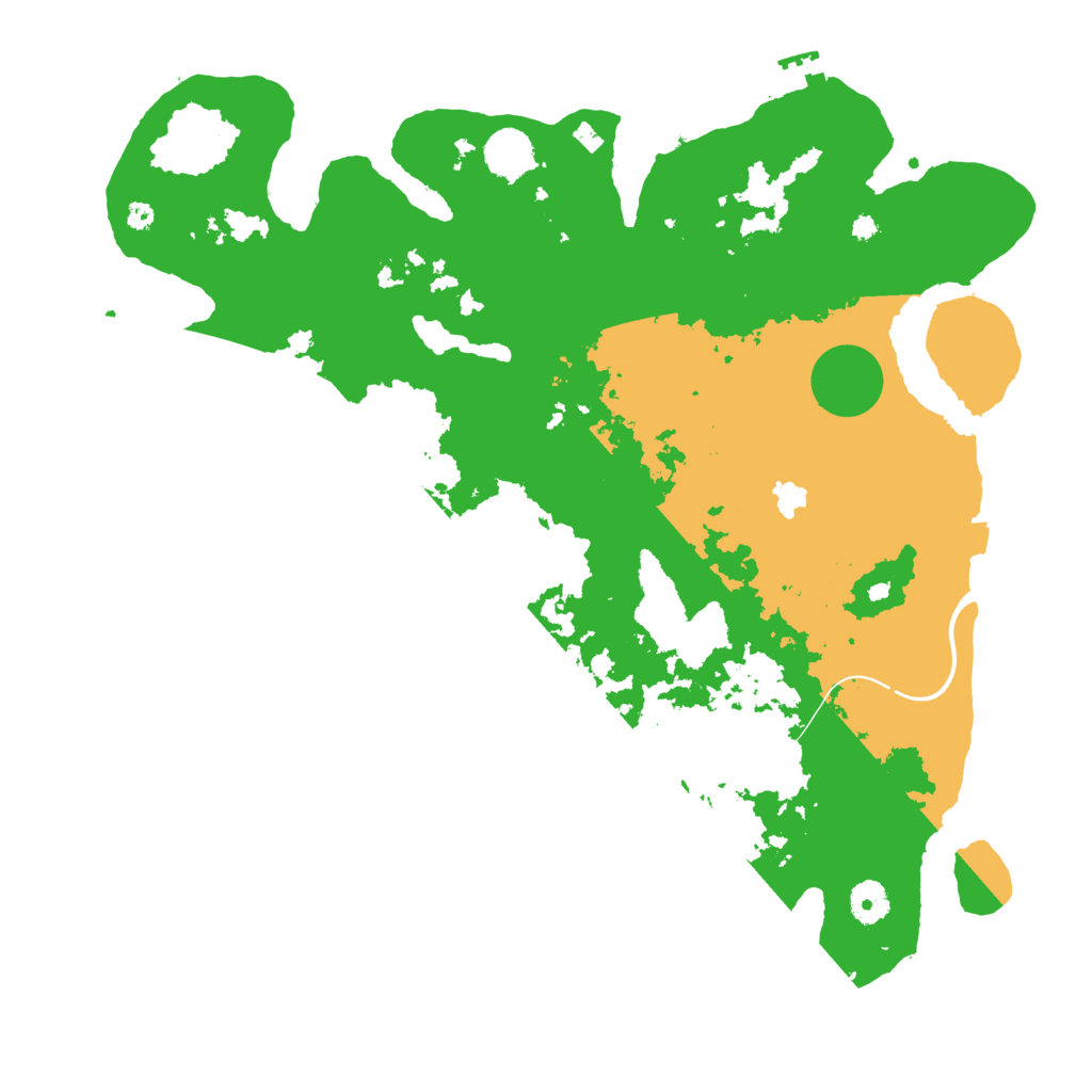 Biome Rust Map: Procedural Map, Size: 4000, Seed: 1448585511