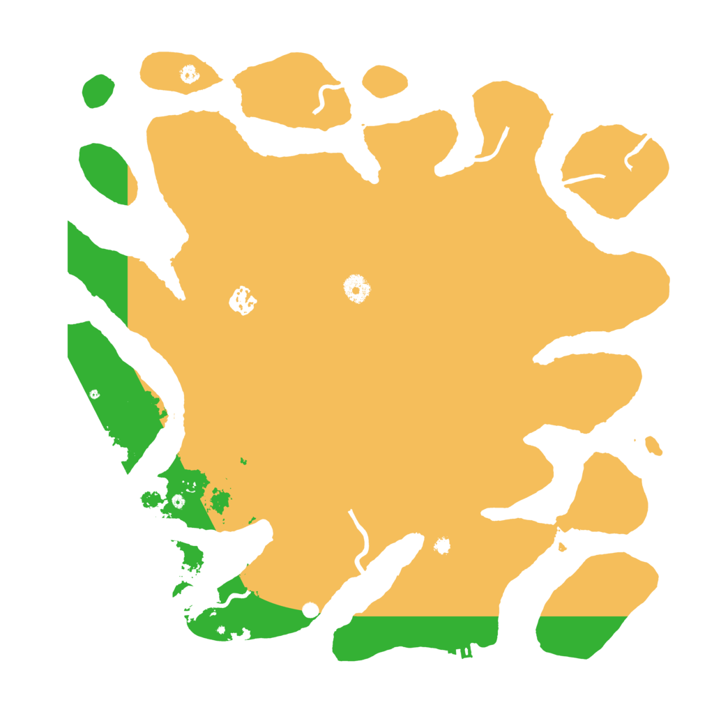 Biome Rust Map: Procedural Map, Size: 4000, Seed: 375310