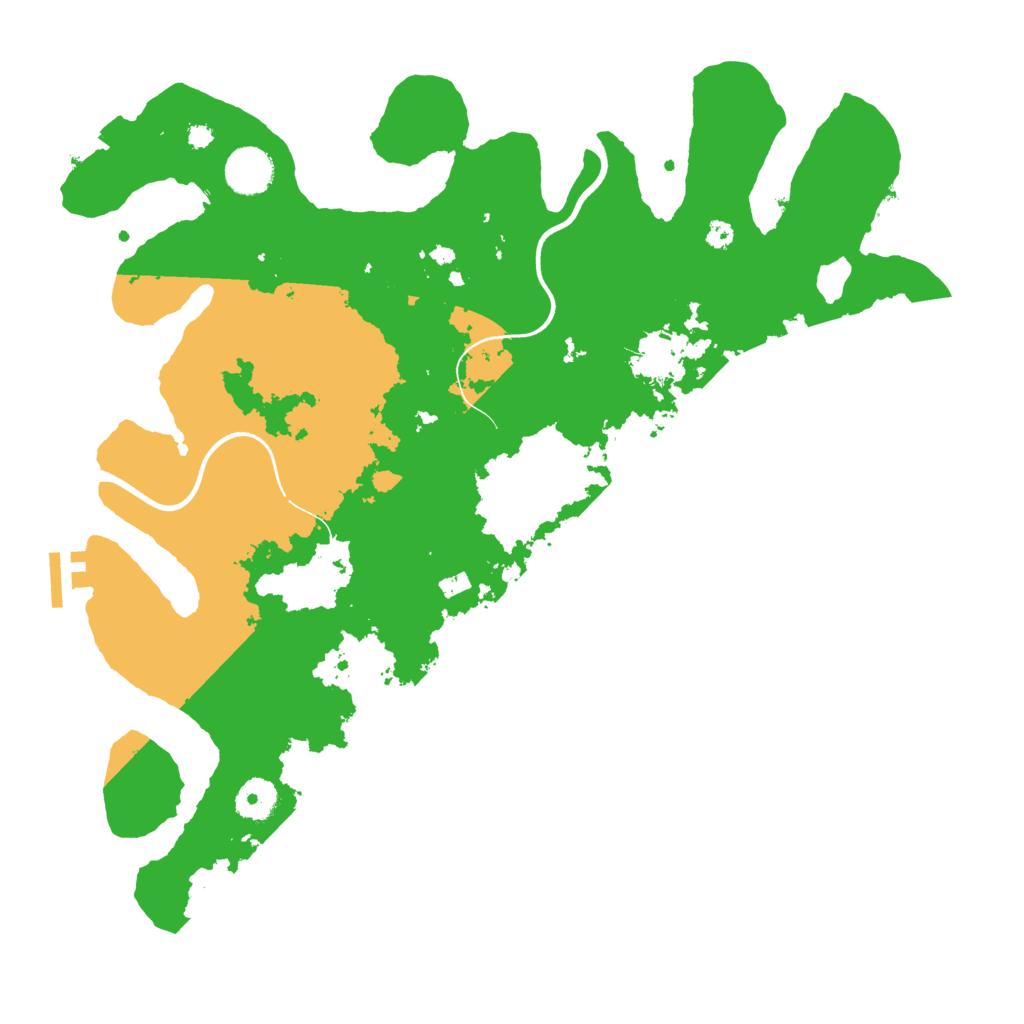 Biome Rust Map: Procedural Map, Size: 3750, Seed: 10677