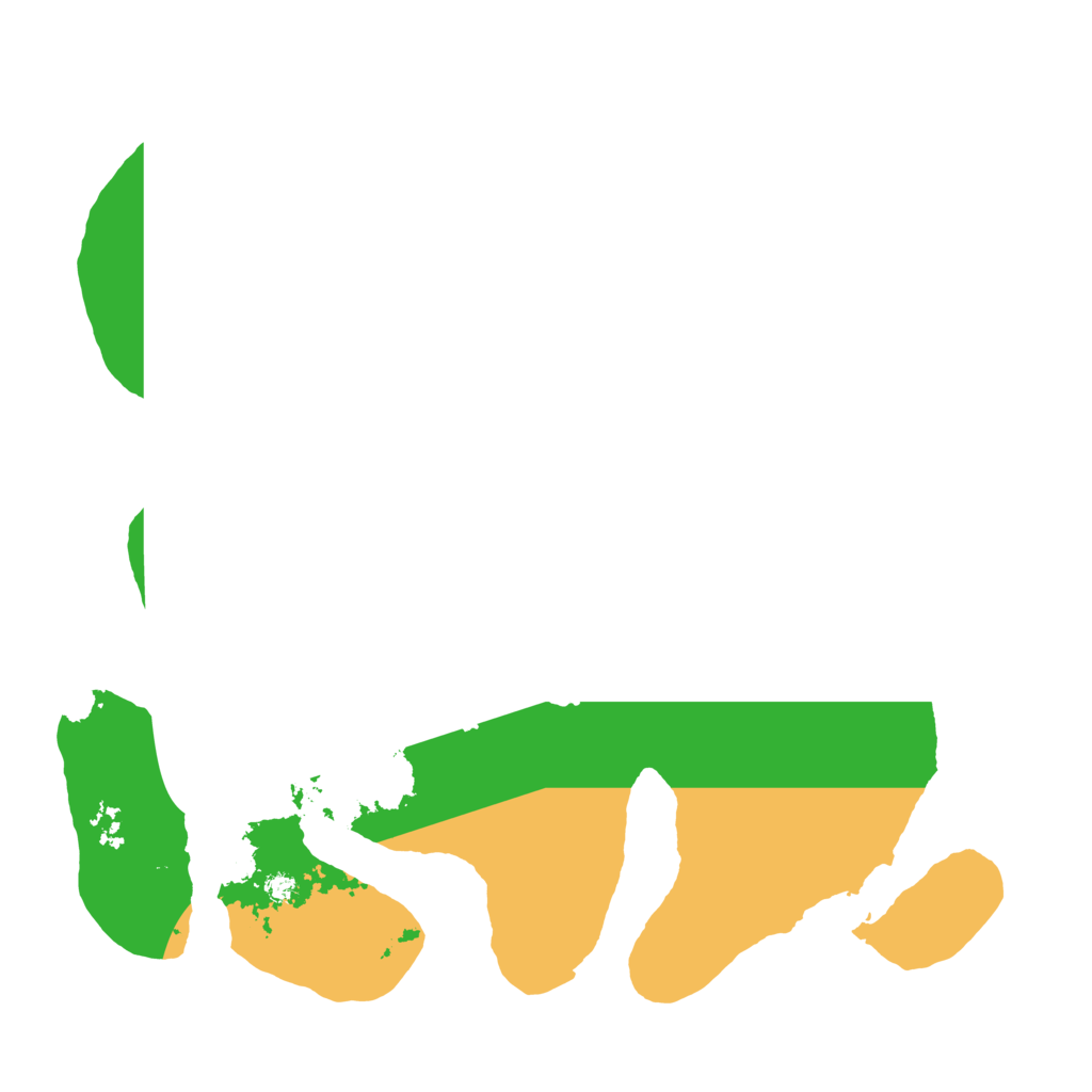 Biome Rust Map: Barren, Size: 3550, Seed: 197943