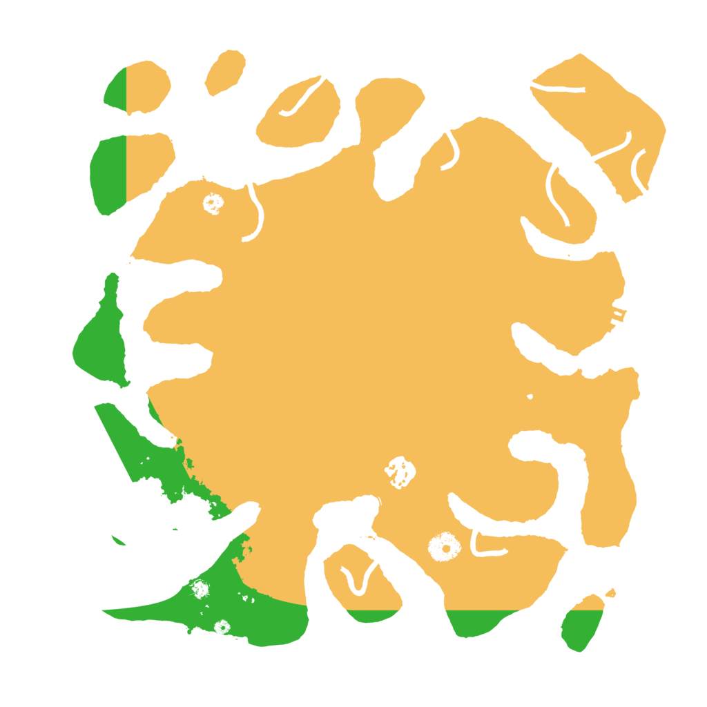 Biome Rust Map: Procedural Map, Size: 3550, Seed: 987422