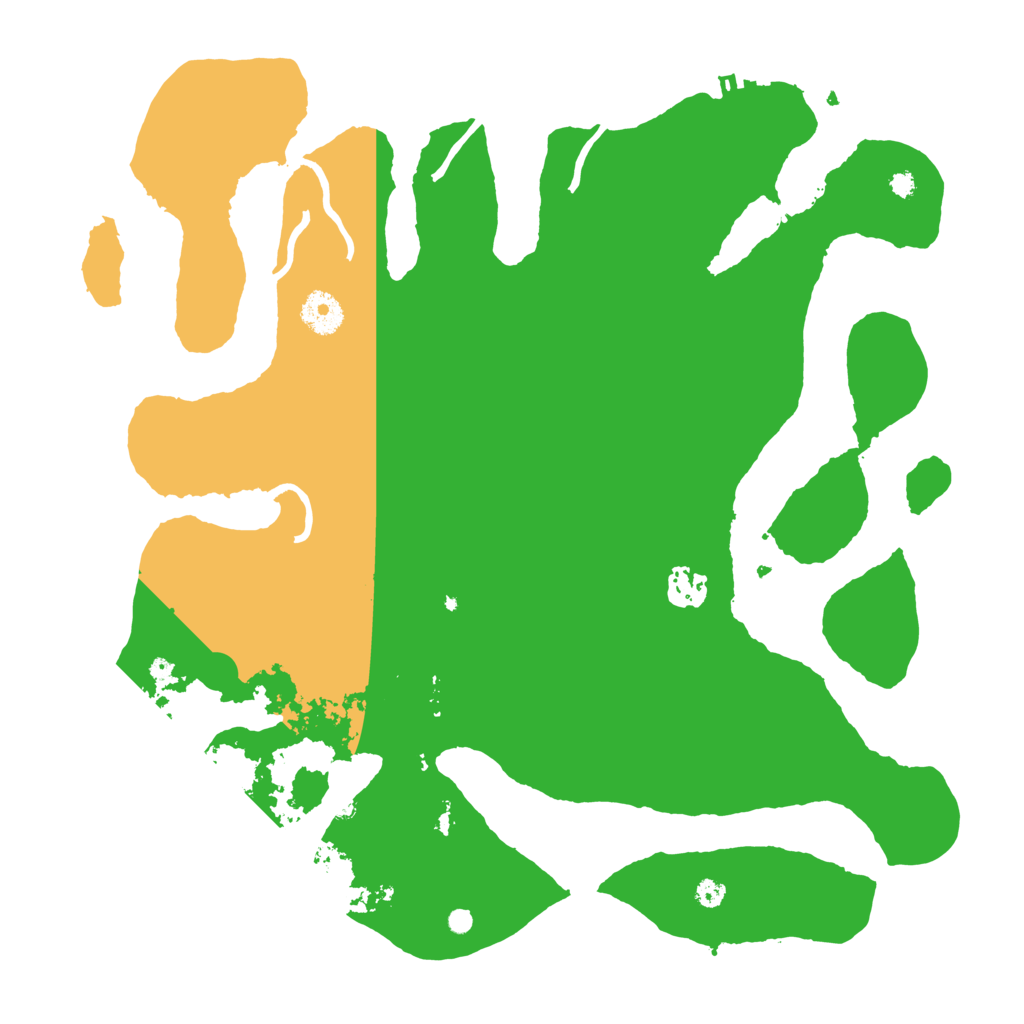 Biome Rust Map: Procedural Map, Size: 3700, Seed: 173832517