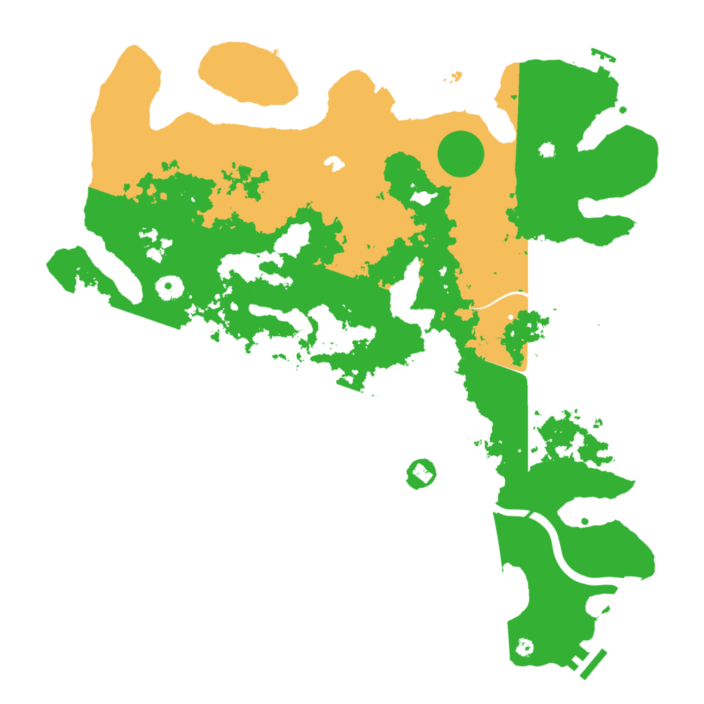 Biome Rust Map: Procedural Map, Size: 4000, Seed: 637063