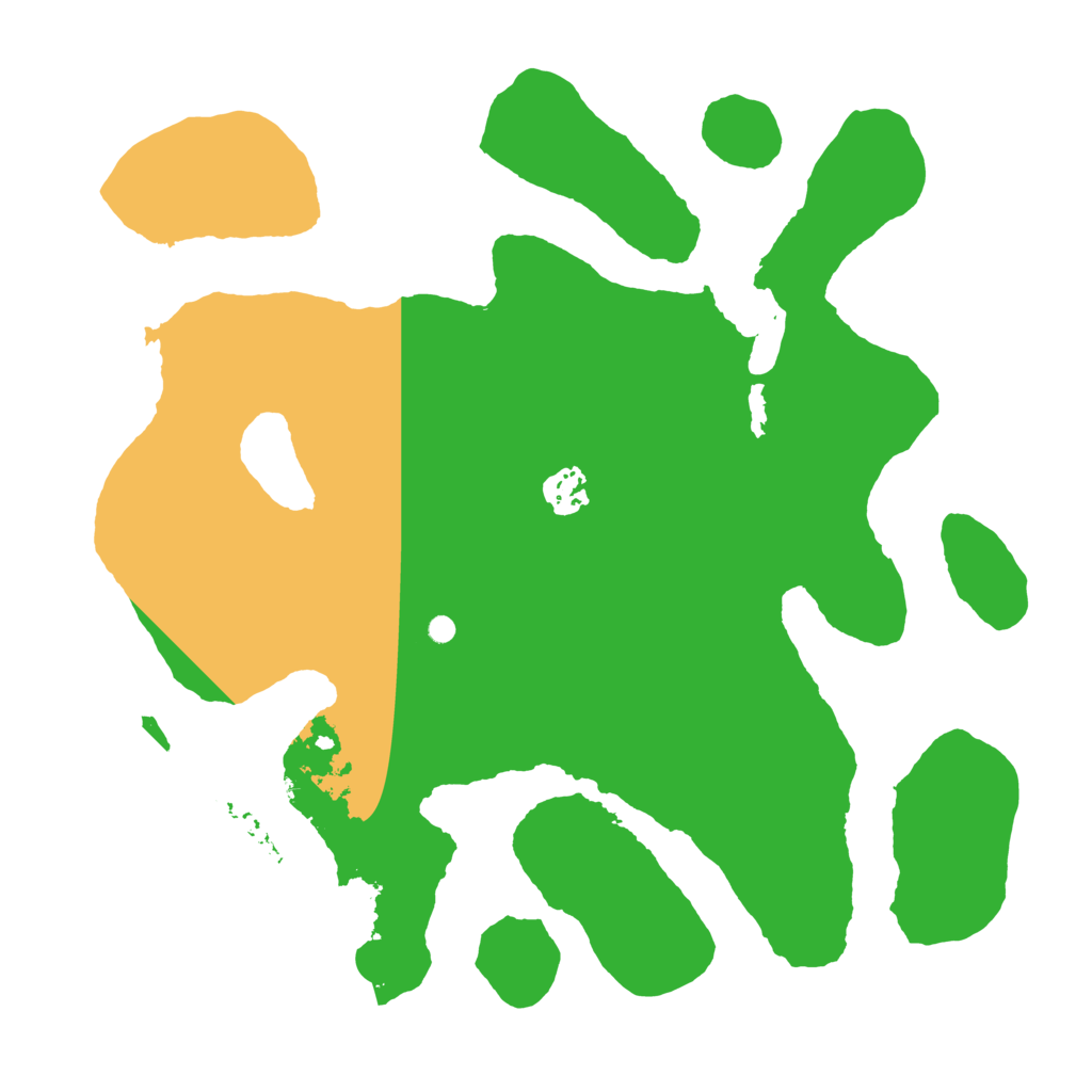 Biome Rust Map: Barren, Size: 3550, Seed: 788037