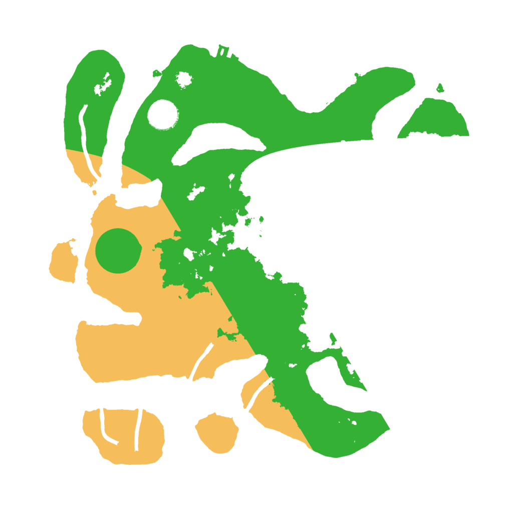 Biome Rust Map: Procedural Map, Size: 3000, Seed: 465436