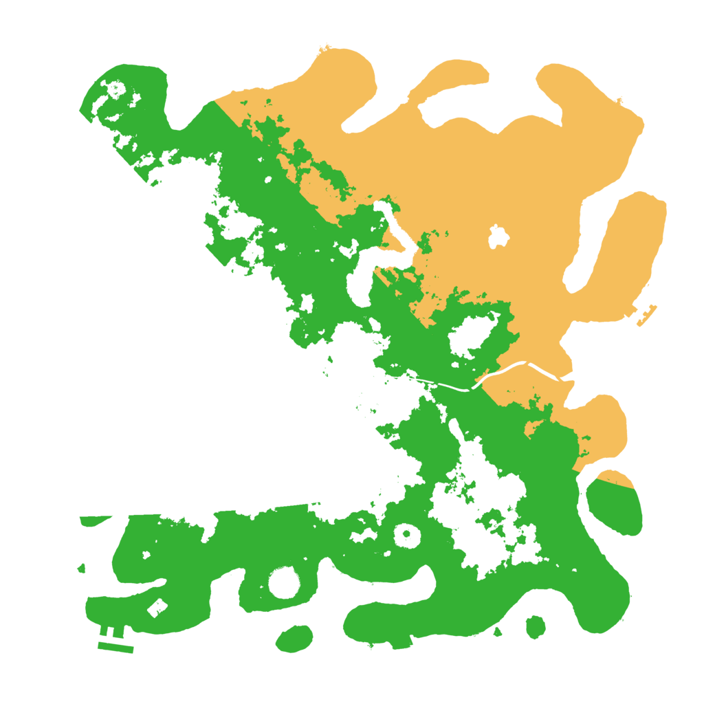 Biome Rust Map: Procedural Map, Size: 4000, Seed: 997998999