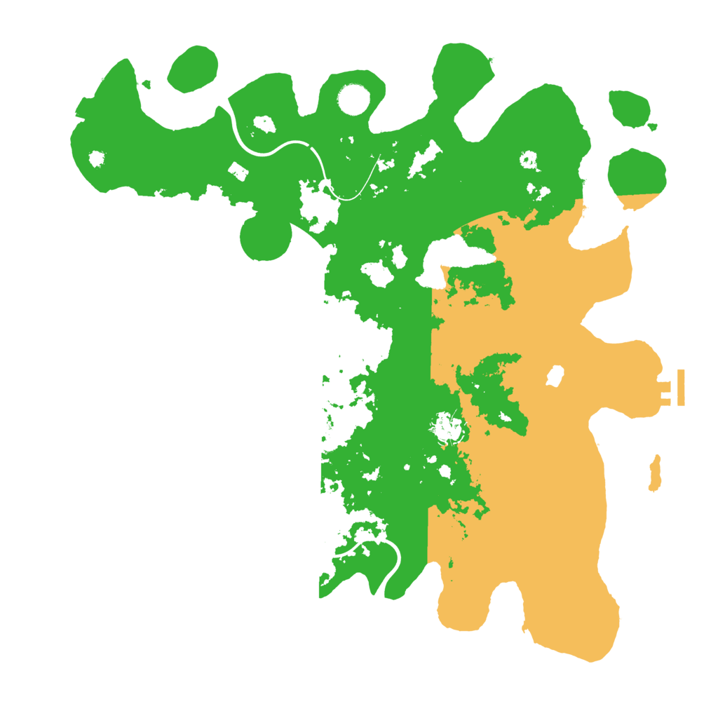 Biome Rust Map: Procedural Map, Size: 4000, Seed: 419582