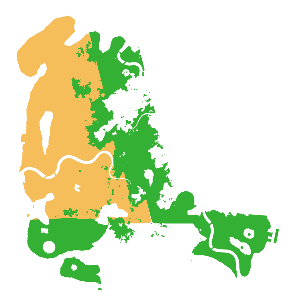 Biome Rust Map: Procedural Map, Size: 4250, Seed: 38999169