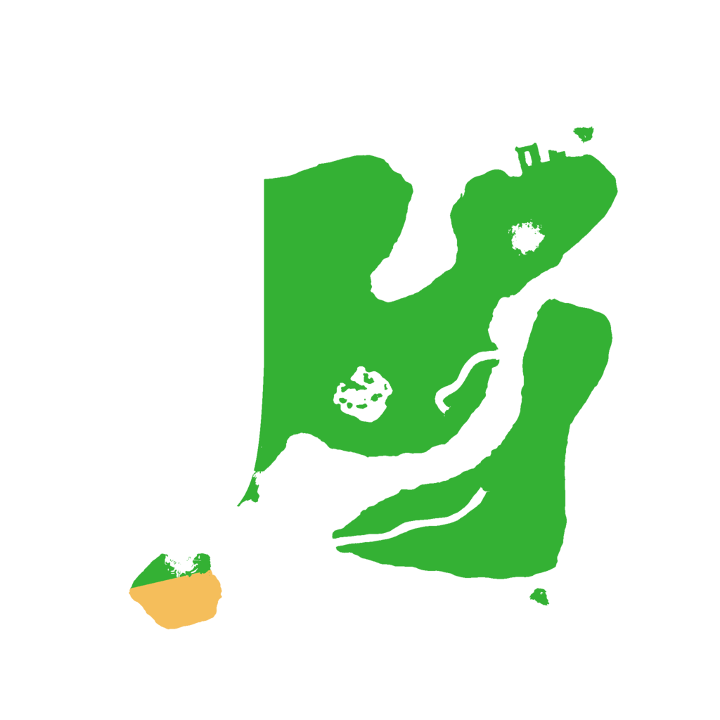 Biome Rust Map: Procedural Map, Size: 2000, Seed: 1756090399