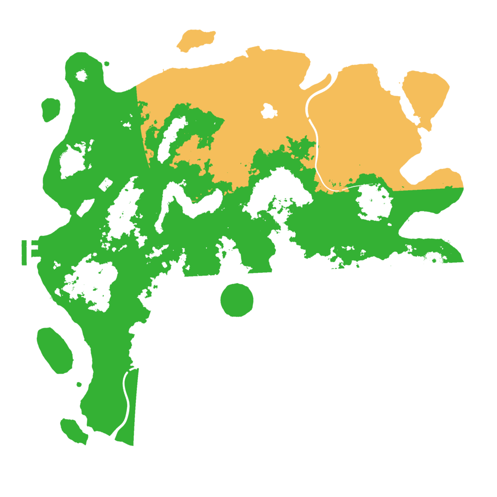 Biome Rust Map: Procedural Map, Size: 4000, Seed: 1277254955