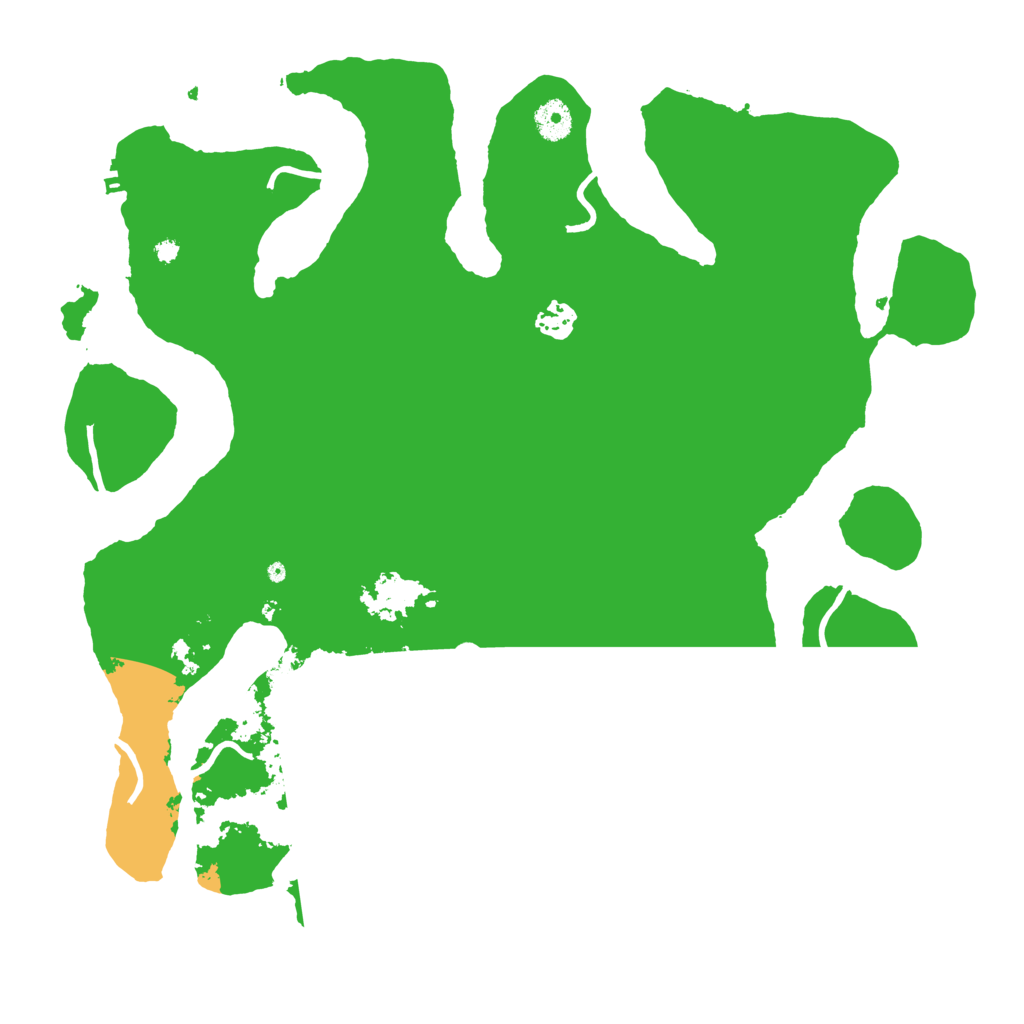 Biome Rust Map: Procedural Map, Size: 4000, Seed: 217615