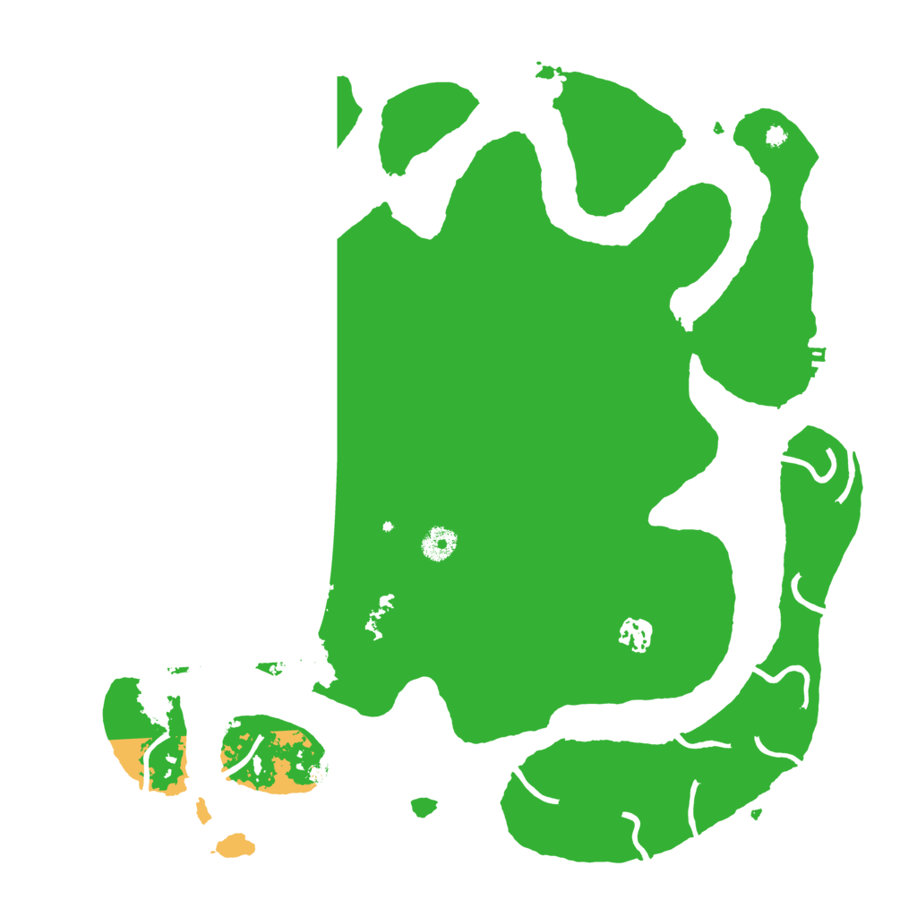 Biome Rust Map: Procedural Map, Size: 4000, Seed: 484159