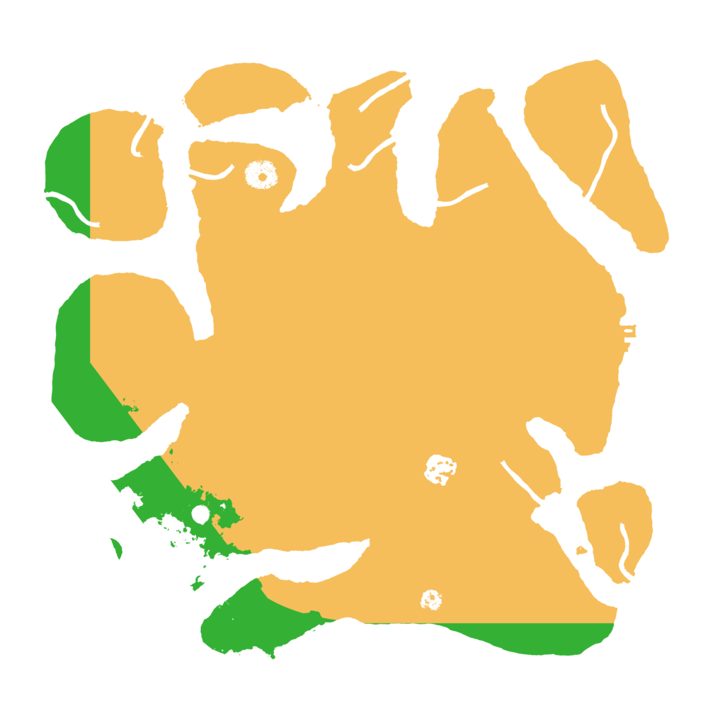 Biome Rust Map: Procedural Map, Size: 3550, Seed: 740033