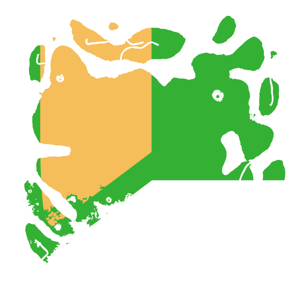 Biome Rust Map: Procedural Map, Size: 4000, Seed: 605611