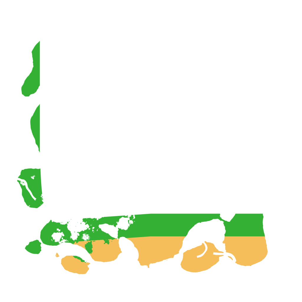 Biome Rust Map: Procedural Map, Size: 3700, Seed: 1638847498