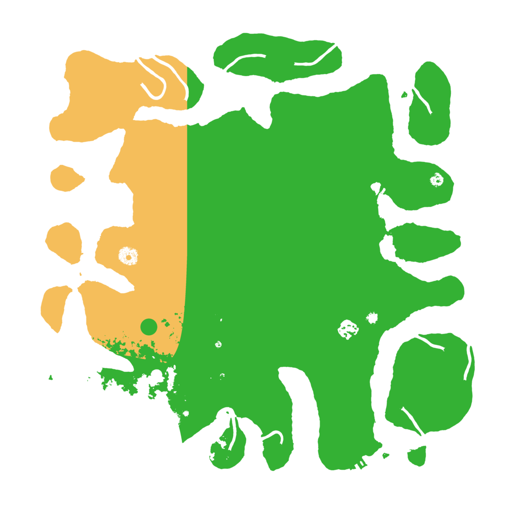 Biome Rust Map: Procedural Map, Size: 4000, Seed: 152608