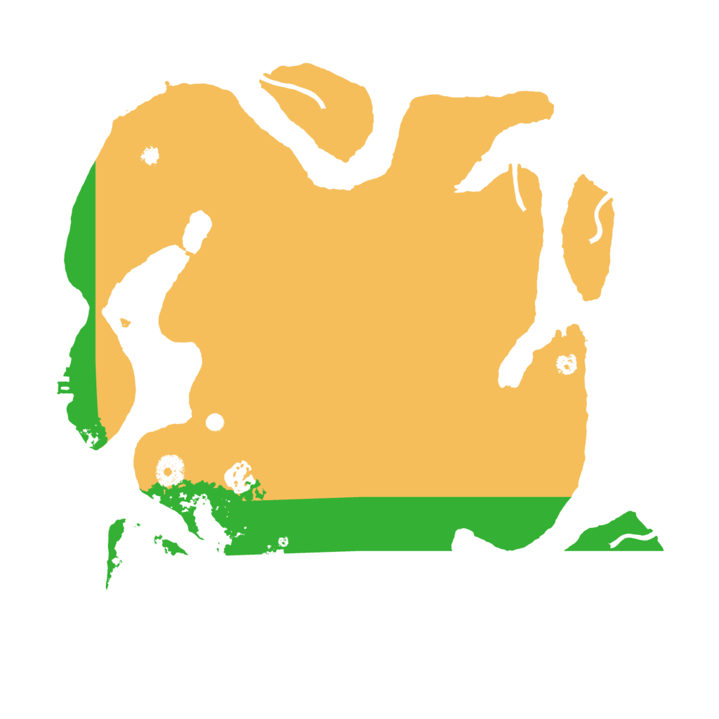 Biome Rust Map: Procedural Map, Size: 3550, Seed: 653136