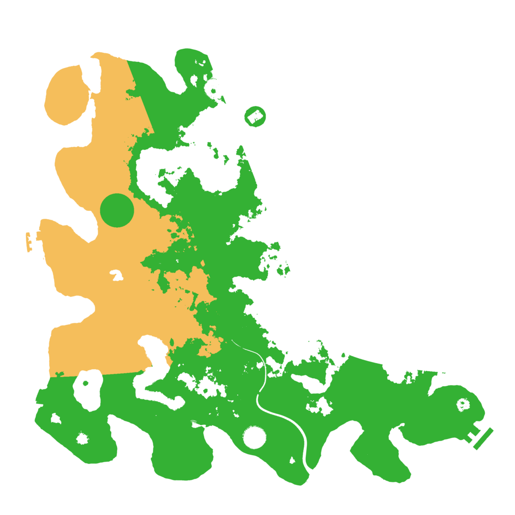 Biome Rust Map: Procedural Map, Size: 4000, Seed: 320313