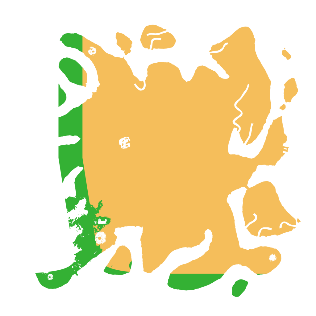 Biome Rust Map: Procedural Map, Size: 4000, Seed: 621597