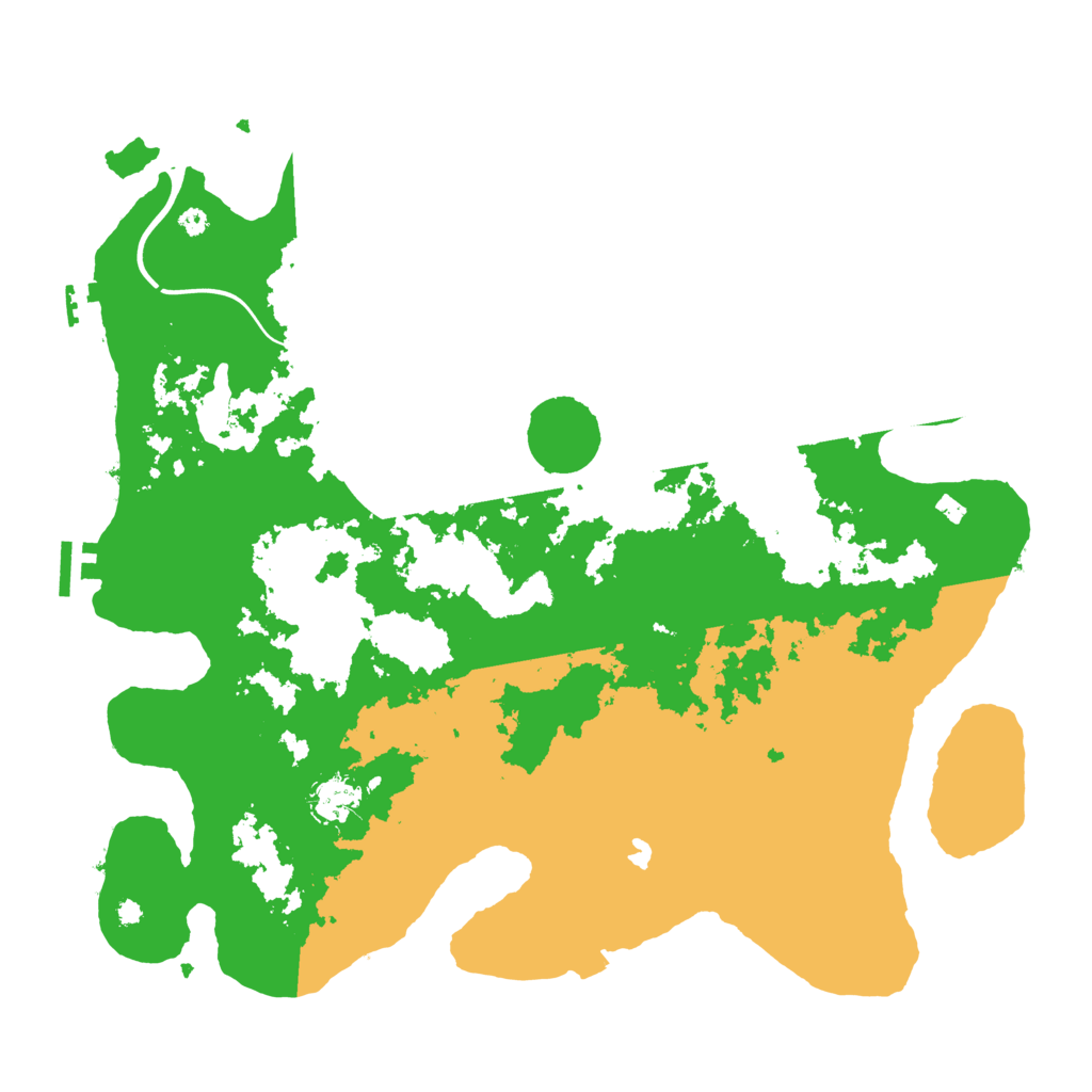 Biome Rust Map: Procedural Map, Size: 4000, Seed: 500819
