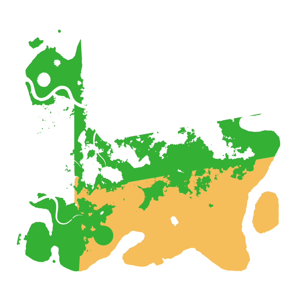 Biome Rust Map: Procedural Map, Size: 4000, Seed: 500819