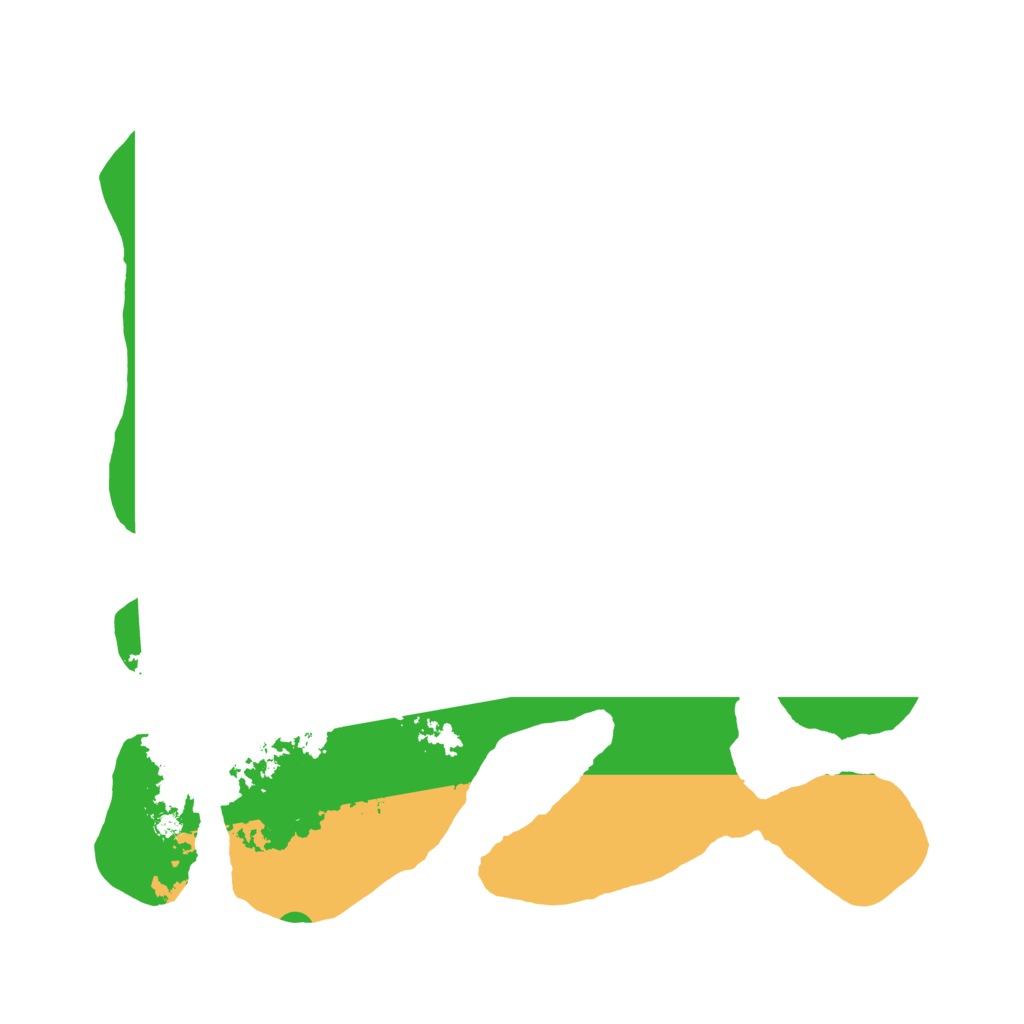 Biome Rust Map: Barren, Size: 3550, Seed: 500819