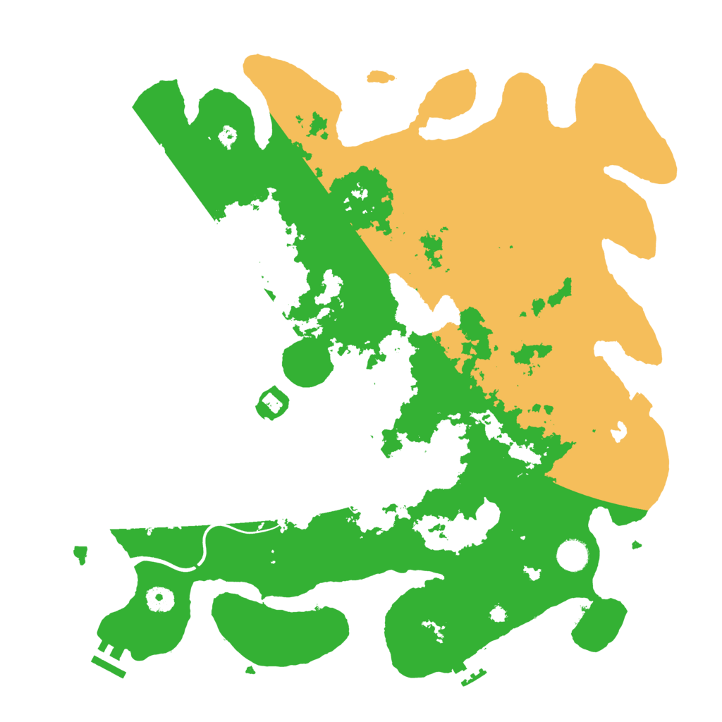 Biome Rust Map: Procedural Map, Size: 4000, Seed: 304522