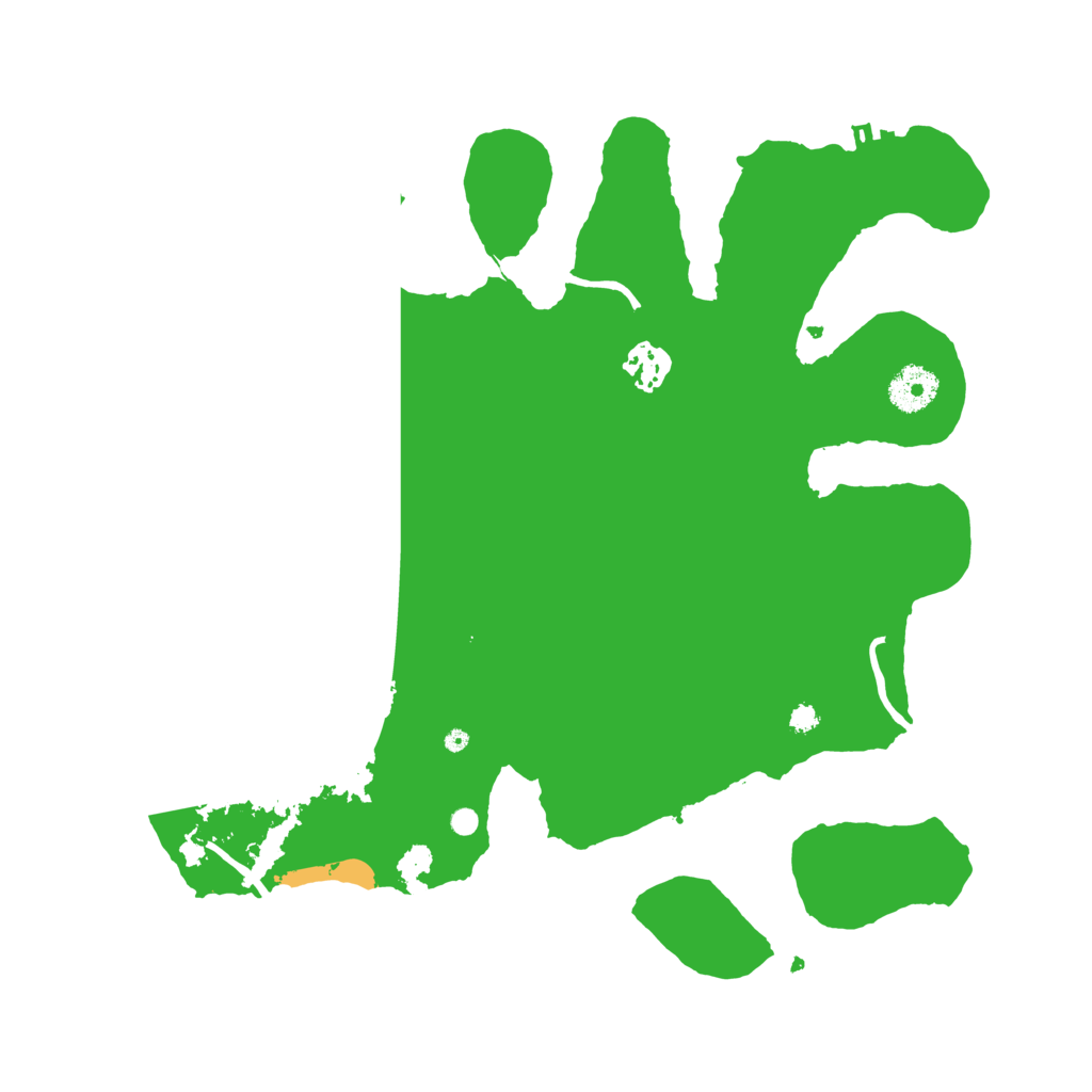 Biome Rust Map: Procedural Map, Size: 3500, Seed: 4855643