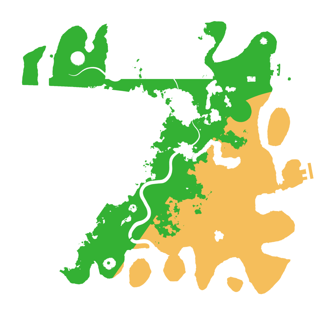 Biome Rust Map: Procedural Map, Size: 4000, Seed: 962388