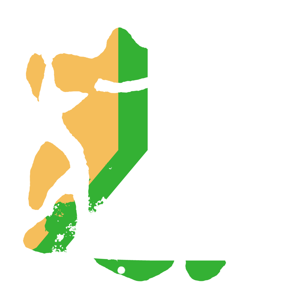 Biome Rust Map: Barren, Size: 3550, Seed: 498236