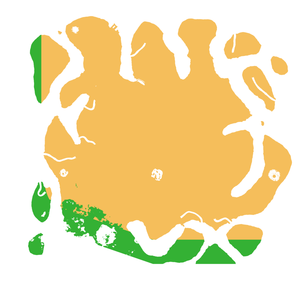 Biome Rust Map: Procedural Map, Size: 4000, Seed: 5181851