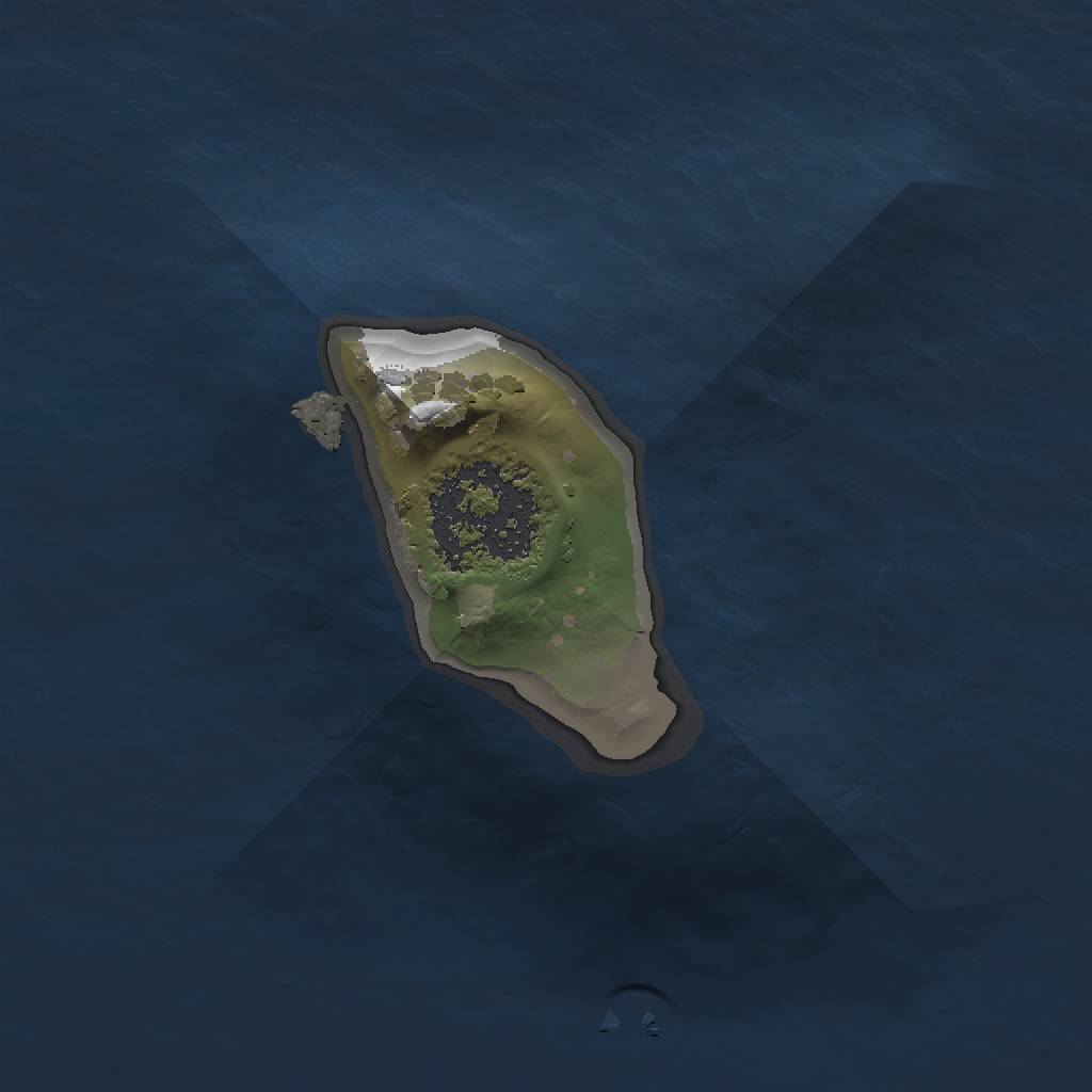 Rust Map: Procedural Map, Size: 1000, Seed: 906179, 3 Monuments