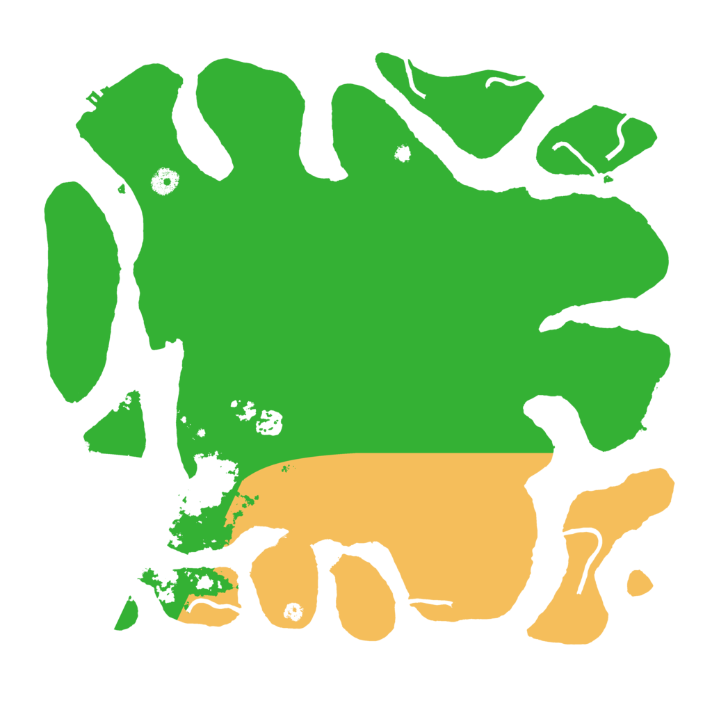 Biome Rust Map: Procedural Map, Size: 4000, Seed: 384738923